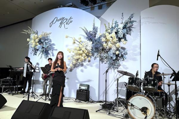 【憧憬音樂】婚禮樂團 | 婚禮歌手 | 台北萬豪婚禮演出