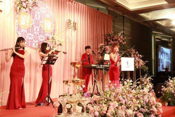 【憧憬音樂】婚禮樂團 | 婚禮歌手 | 台北君悅婚禮演出